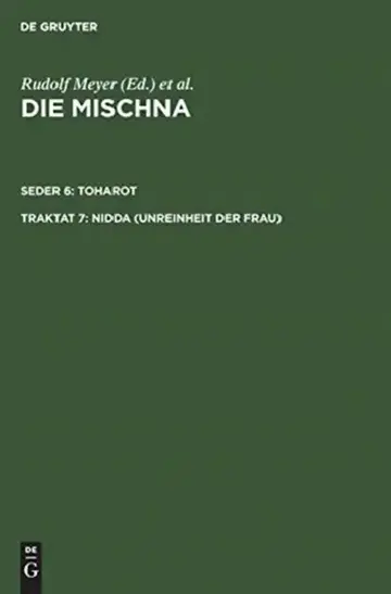 Cover of Nidda (Unreinheit der Frau)