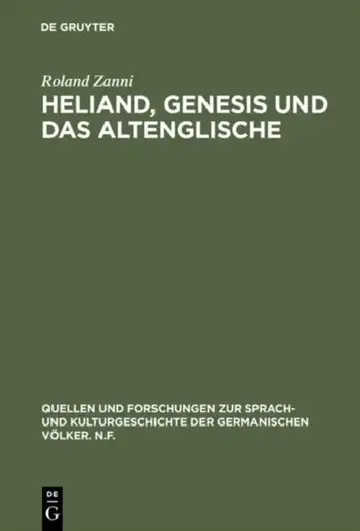 Cover of Heliand, Genesis und das Altenglische