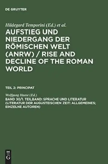 Cover of Sprache Und Literatur (Literatur Der Augusteischen Zeit