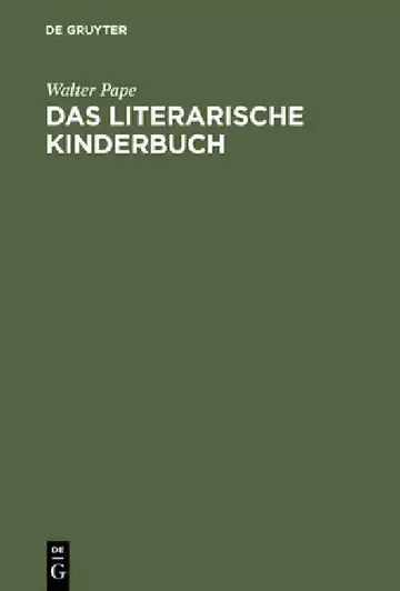 Cover of Das literarische Kinderbuch