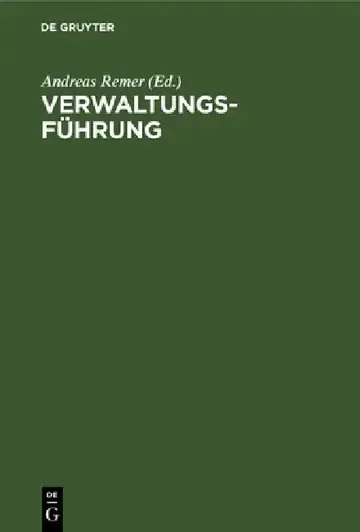 Cover of Verwaltungsführung