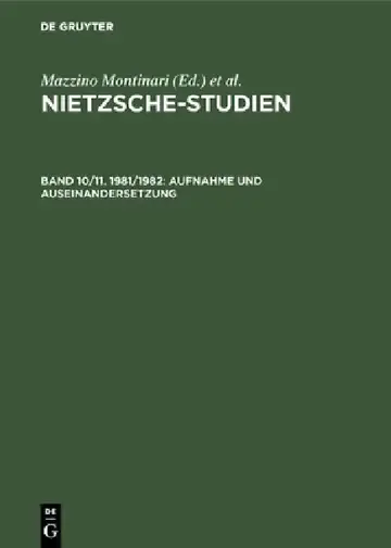 Cover of Aufnahme und Auseinandersetzung