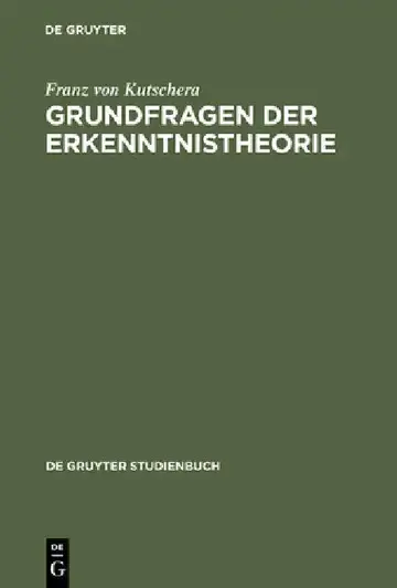 Cover of Grundfragen Der Erkenntnistheorie