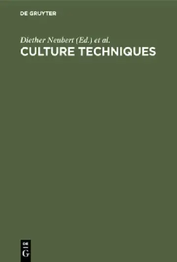 Cover of Culture Techniques