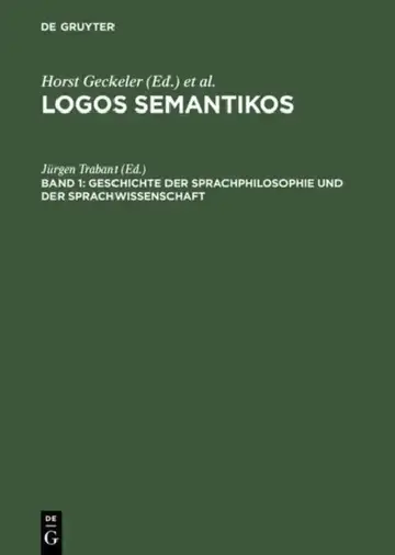 Cover of Geschichte Der Sprachphilosophie Und Der Sprachwissenschaft