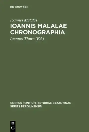 Cover of Ioannis Malalae Chronographia