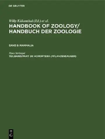Cover of Homoptera (Pflanzensauger)