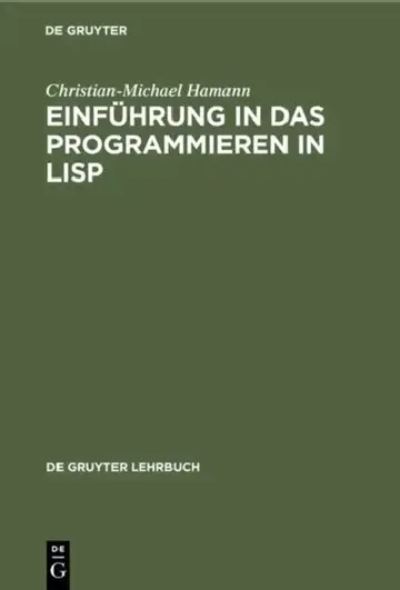 Cover of Einführung in das Programmieren in LISP