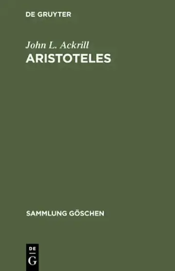 Cover of Aristoteles