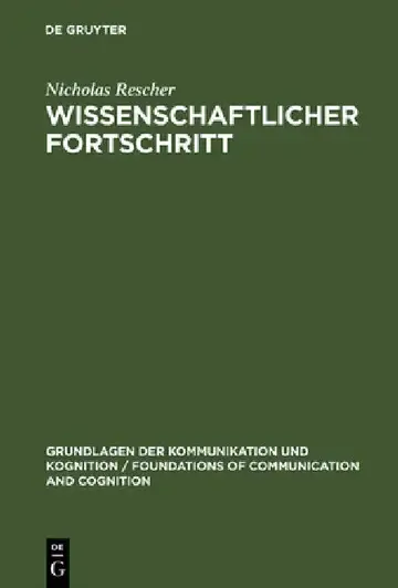 Cover of Wissenschaftlicher Fortschritt