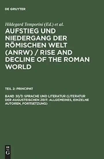 Cover of Sprache Und Literatur (Literatur Der Augusteischen Zeit