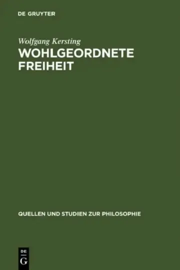 Cover of Wohlgeordnete Freiheit