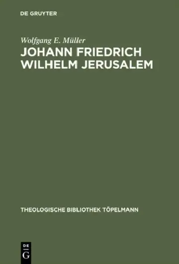 Cover of Johann Friedrich Wilhelm Jerusalem