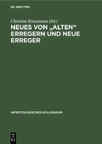 Cover of Neues von "alten" Erregern und neue Erreger
