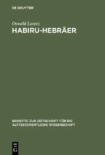 Cover of Habiru-Hebräer