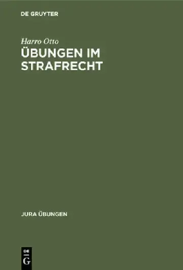 Cover of Übungen im Strafrecht