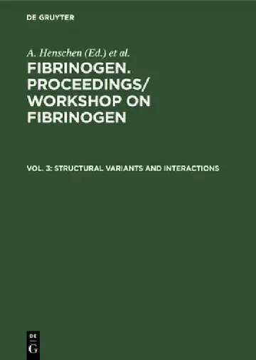 Cover of Structural variants and interactions