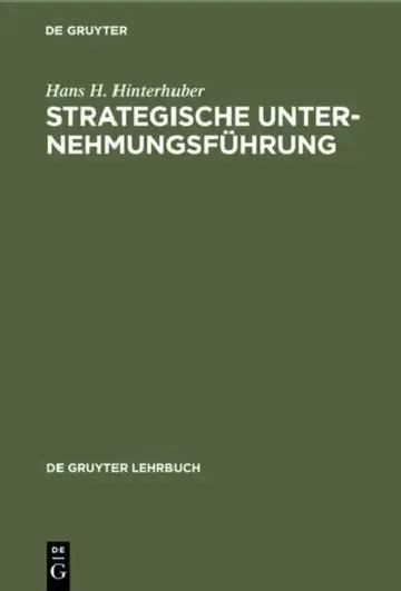 Cover of Strategische Unternehmungsführung