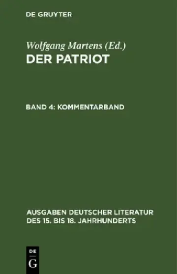 Cover of Kommentarband