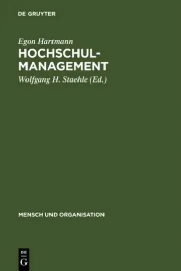 Cover of Hochschulmanagement