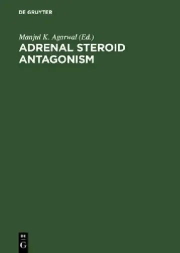 Cover of Adrenal Steroid Antagonism