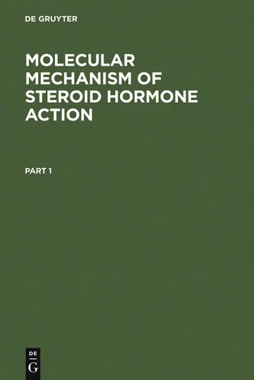 Cover of Molecular Mechanism of Steroid Hormone Action