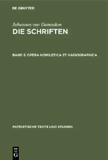 Cover of Opera homiletica et hagiographica
