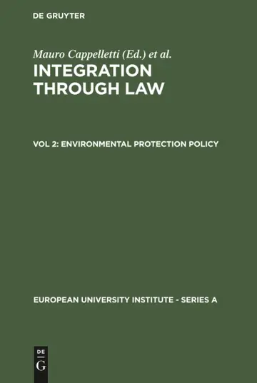 Cover of Integration Through Law