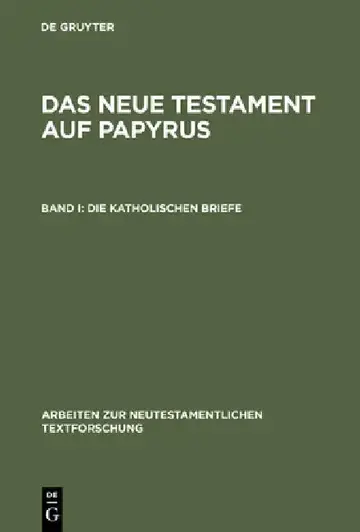 Cover of Die Katholischen Briefe