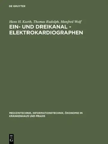 Cover of Ein- und Dreikanal - Elektrokardiographen