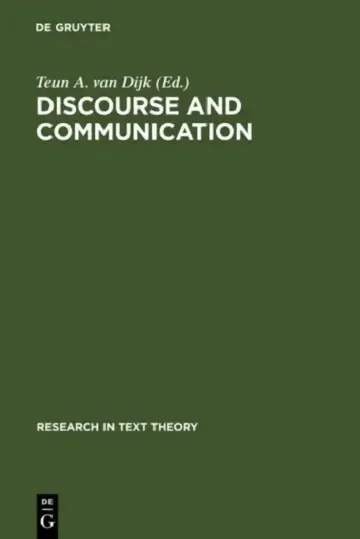 Cover of Discourse and Communication