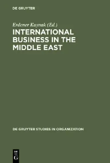 Cover of International Business in the Middle East