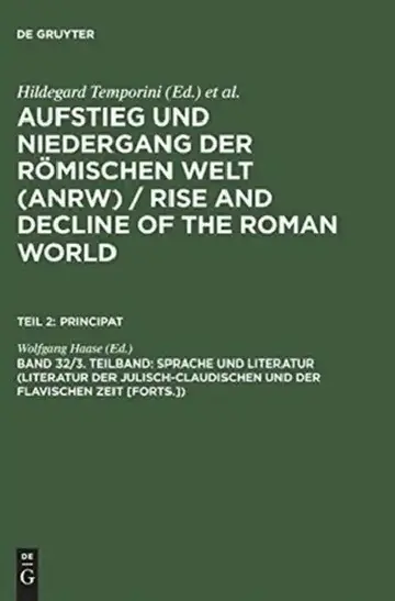 Cover of Sprache Und Literatur (Literatur Der Julisch-Claudischen Und Der Flavischen Zeit [Forts.])