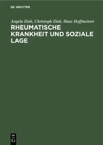 Cover of Rheumatische Krankheit und soziale Lage
