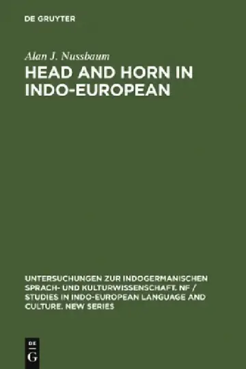 Cover of Head & Horn in Indo-European