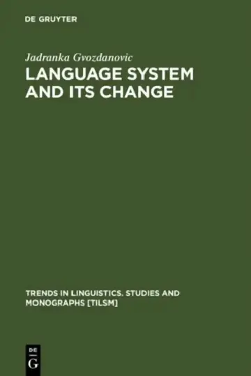 Cover of Language System and Its Change