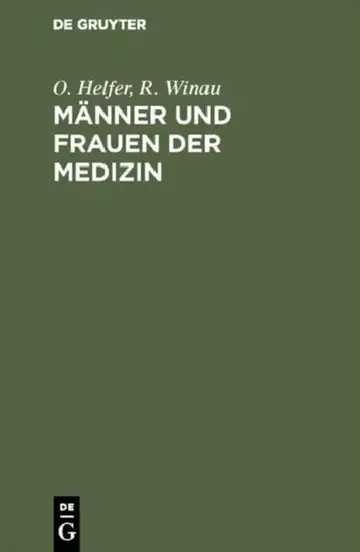 Cover of Männer und Frauen der Medizin