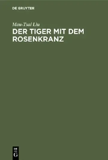 Cover of Der Tiger mit dem Rosenkranz