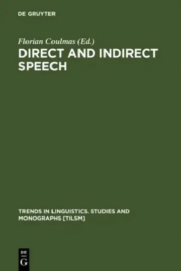 Cover of Direct and Indirect Speech