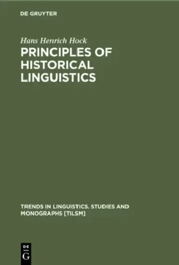 Cover of Principles of Historical Linguistics