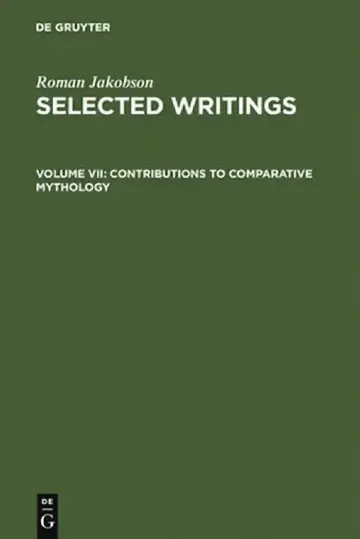 Cover of Contributions to Comparative Mythology