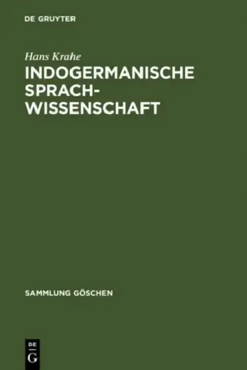 Cover of Indogermanische Sprachwissenschaft
