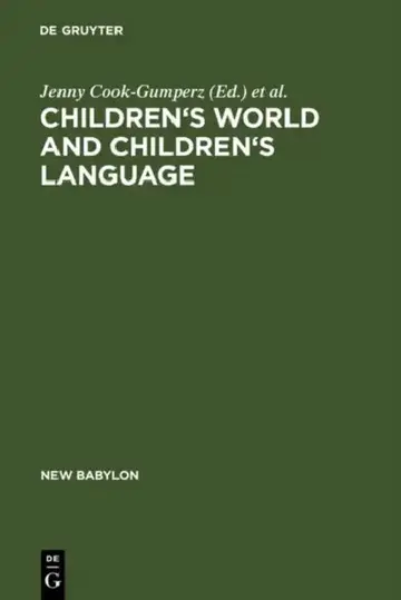 Cover of Children's Worlds and Children's Language