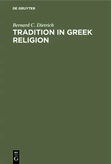 Cover of Tradition in Greek Religion