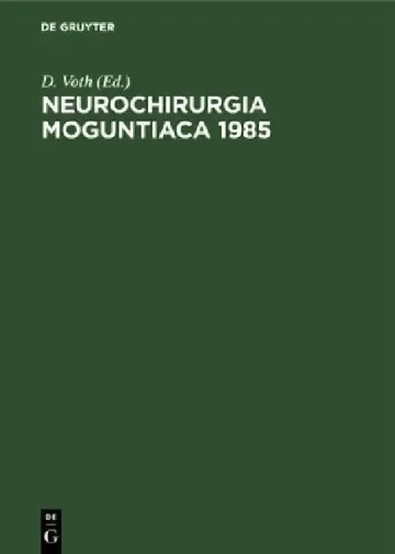 Cover of Neurochirurgia Moguntiaca 1985