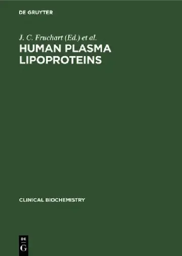 Cover of Human Plasma Lipoproteins