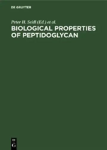 Cover of Biological Properties of Peptidoglycan