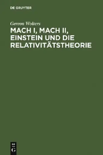 Cover of Mach I, Mach II, Einstein Und Die Relativitätstheorie