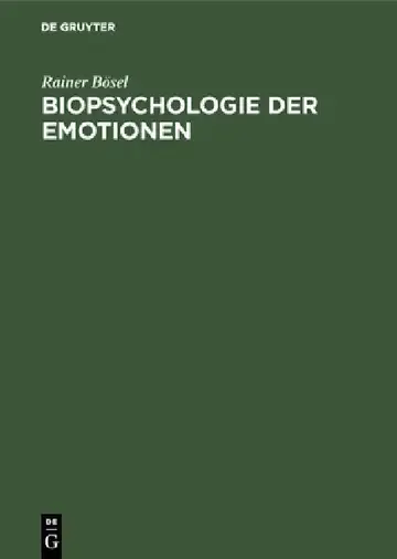 Cover of Biopsychologie der Emotionen
