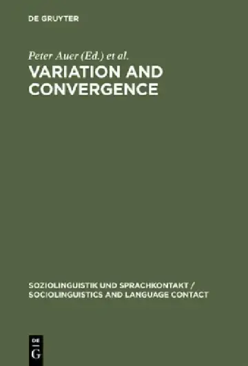 Cover of Variation and Convergence